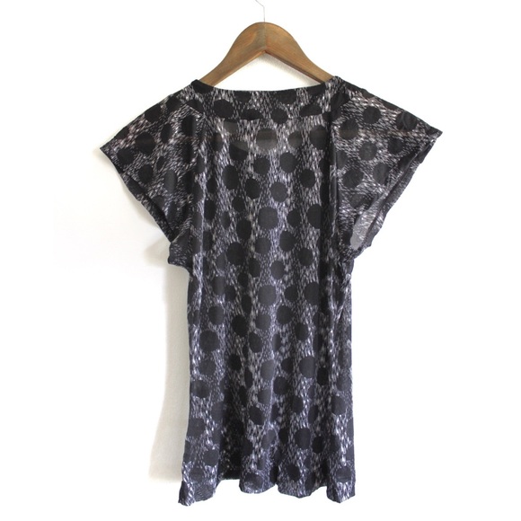 Limited Semi Sheer Dotted Top XS Preowned - Picture 5 of 7